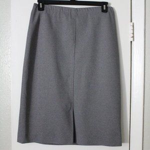 Gray Midi Skirt